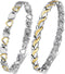 Vicmag Magnetic Bracelet for Women, Adjustable Titanium Steel Magnet Bracelet Gift