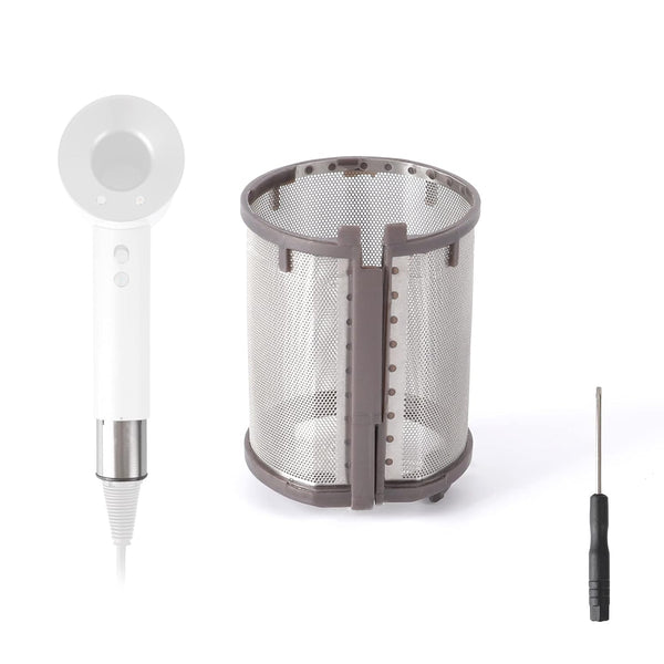 Inner Filter Mesh Replacement for Dyson Supersonic Hair Dryer - Metal Net Mesh Strainer Cover Attachment