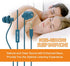 Sleep Earplugs - Noise Isolating Silicone Earbuds for Insomnia, Side Sleepers, Snoring, Travel & Relaxation (Blue)