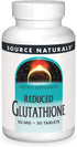 Source Naturals Glutathione Supplement, 50mg, 30 Tablets for Liver Support