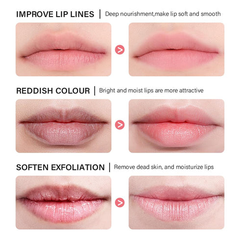 Nourish & Hydrate Sleeping Lip Mask with Vitamin C, Antioxidants, Lip Balm, Improve Lip Color & Reduce Lines
