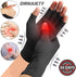 2 Pairs Arthritis Compression Gloves for Pain Relief, Compression Gloves for Women & Men, Warm Moisture Absorption