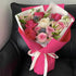 DODXIAOBEUL 20 Sheets Dark Pink Waterproof Flower Wrapping Paper, 22 x 22inch, Florist Bouquet Gift Packaging