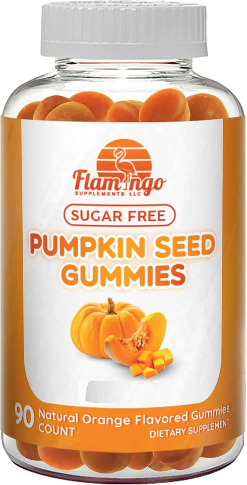 Pumpkin Seed Oil Gummies Sugar-Free Naturally Flavored- Pumpkin Seed Oil for Hair