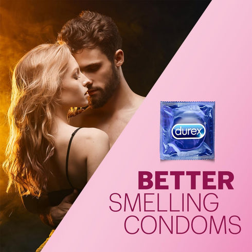 Men-10s (Pack 3) Durex Extra Thin Bubblegum Flavoured Condoms
