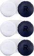 RHUI Contact Lens Case for Travel, Daliy Use-Black