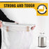 62 Counts Small Trash Bags, Drawstring, 4 Gallon Mini Garbage Bags for Bathroom, Kitchen, Bedroom, Office