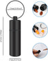 LETAOWJ Small Pill Box Waterproof Keychain Pill Holder Portable Travel Pill Container Metal Case with Keyring