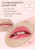 NOONI Korean Lip Oil - Applepeony, Long-Lasting Moisturizing Lip Stain for Dry Lips, Baby Pink Tint