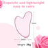 Nuanchu 3 Pieces Gua Sha Facial Tool - Natural Resin Stone Board Scraping Massage Tool for Face and Body