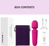 KINGWAND 10 Handheld Personal Mini Massager Tool Waterproof, USB Rechargeable, Vibration - Perfect on Back Legs Hand