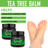 Viking Revolution Tea Tree Oil Cream - Super Balm for Athletes Foot, Eczema, and Nail Treatment (2 Ounce)