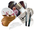 100 Pieces Expandable Makeup Brush Protectors, Reusable Meshes for Women and Girls, Storing Cosmetic Brushes