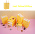 Gift Kraft Paper Bag by ysmile, 12 ct with Handle for Birthday Party Favor, 8.2x5.9x3.1 - Yellow