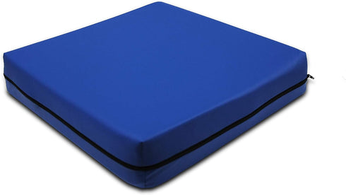 PEPE Mobility Wheelchair Cushion 16.5", Viscoelastic Foam for Pressure Relief, Waterproof Removable
