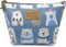 Hunger Polar Bear in Snow Makeup Cosmetic Tote Bag Carry Case (P1141705)