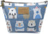 Hunger Polar Bear in Snow Makeup Cosmetic Tote Bag Carry Case (P1141705)
