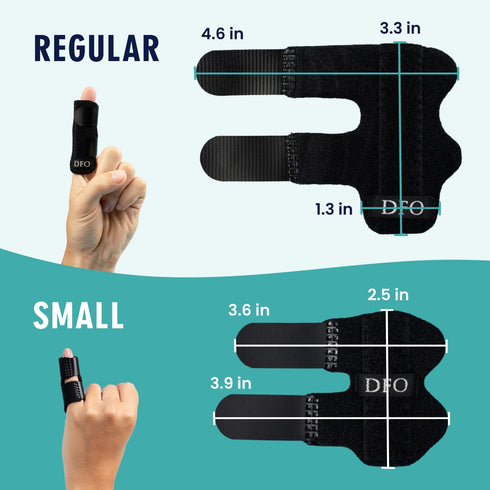 Dr. Frederick's Original Trigger Finger Splint - 2 ct - Adjustable Mallet Splint & Brace for Arthritis, Injury, & Sprain