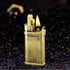 Vintage Trench Lighter Kerosene Copper Lighter - Windproof Brass Lighter for Men