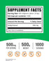 BulkSupplements.com Shilajit Extract Powder - Gluten Free Fulvic Acid Supplement, 500mg per Serving, 500g (1.1 lbs)
