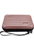 SenYang Hard Shell Cosmetic Case, Protective Storage Bag for Toiletry, Beauty Makeup, Electronic Accessories, Gold