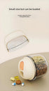 Waterproof Pill Boxes Store Vitamin Fish Oil Medicine in 4 Compartment Pill Box, Weekly Pill Organizer Designed with