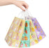 CCINEE 12PCS Easter Gift Bags, Bunny Kraft Paper Treat Bags with Handles for Kids Party Gift Wrapping