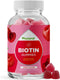 Biotin Gummies for Hair and Nail Growth, 5000mcg per Serving for Hair Care, Skin Care, and Nail Care