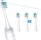 3 Pack Toothbrush Replacement Heads Compatible with WaterPik Sonic Fusion 2.0, FitMount Flossing Brush Head