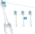 3 Pack Toothbrush Replacement Heads Compatible with WaterPik Sonic Fusion 2.0, FitMount Flossing Brush Head