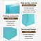 KEYYOOMY Small Teal Blue Paper Bags, Teal Blue Party Favor Bags, 24 CT, 9.4 x 5.1 x 3.1 In