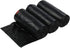 6 Gallon Drawstring Trash Bags, 105 Counts, Black Garbage Bags