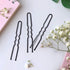 U Shaped IKOCO Hair Pins for Women's Ballet Buns, 2.4 inch with Storage Box