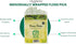 i-Smile Dental Floss Picks, Extra Mint Flavor, Individually Wrapped in Biodegradable Paper, Promotes Gum Health