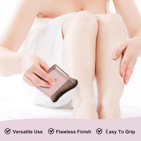 Self Tanner Brush, Kabuki Brush for Body, Professional Makeup Brush for Flawless Leg Makeup, High Density Foundation