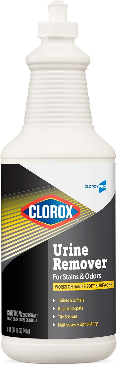 CloroxPro Urine Remover for Stains and Odors, 32 Ounce Pull Top Bottle - Healthcare and Industrial Cleaning - 31415