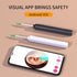 Earwax Removal Kit with Camera and Light, 6 Ear Spoons, Compatible with iOS & Android Devices, White