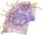 Wholesale 100PCS Organza Bag Butterfly Design Wedding Pouches Jewelry Packaging Bags (3.5x4.5 Light Purple, 9x12cm)