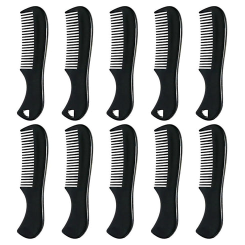 10pcs Mini Beard Comb for Men, Pocket Sized Comb for Grooming, Mustache Comb, Hair Care Comb
