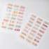 Transparent Press On Nail Organizer Press On Nails Storage Book with Double-sided Tapes Fake Nails Display Binder Press On Nail Packaging for Nail Salon Large