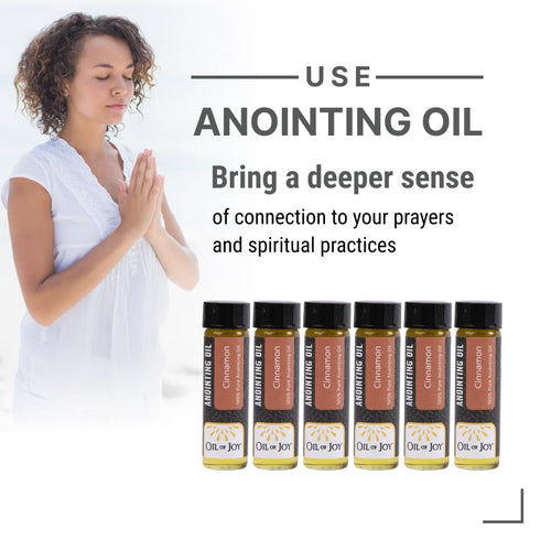 Swanson Christian Products 1/4 OZ PK6 ANOINTING Oil Cinnamon