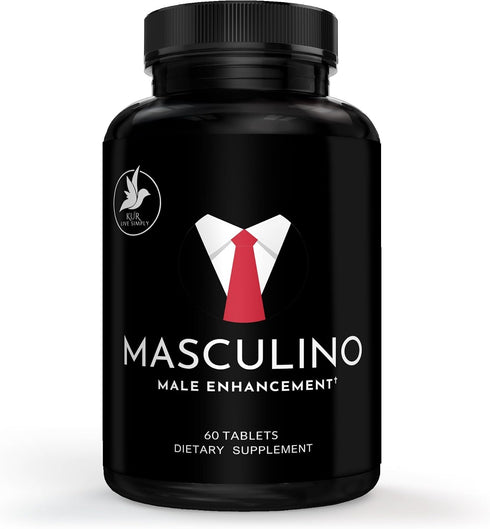 KUR Live Simply Masculino Male Enhancing Supplement Natural Male Enhancement & Enlargement Tablets Supports Blood