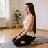 TWAKYIS 4 Inch Yoga Massage Ball Smooth Ball Adjustable Firmness Massage Roller Balls for Back, Neck & Floor Therapy