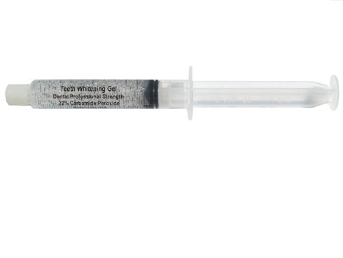 Teeth Whitening Gel Syringe Dispensers - 22% Carbamide Peroxide Tooth Bleaching Products, 10ml, 4 Pcs