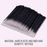 KINGMAS 100 Pack Eyeliner Brush, Disposable Ultra-fine Point Eyeliner Applicator, Makeup Tool