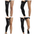 Knee Calf Padded 2 Pack Leg Thigh Compression Sleeve Sports Protective Gear Shin Brace Support for Football,