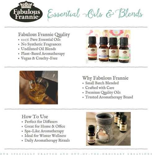 Set Winter Ease - Easy Breathzy, Protect, Eucalyptus with Pure Essential Oils by Fabulous Frannie