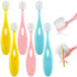 6 Pieces Kids Extra Soft Nano Toothbrush Set, Children Micro Nano Manual Toothbrush with 20000 Bristles for Age 1+