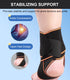 SUJAYU 2 PCS Ankle Braces for Men & Women, Ankle Compression Sleeve Plantar Fasciitis Brace Plantar Fasciitis Relief