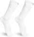 Truform Compression Socks, Men's Crew Length, 15-20 mmHg, White, Small, Pack of 2